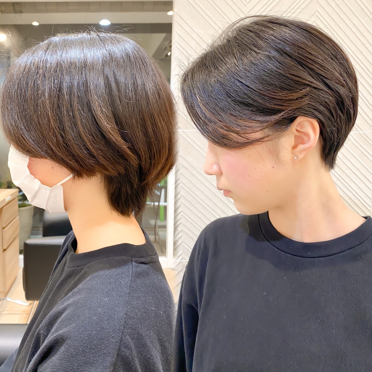 くびれショートのビフォーアフター